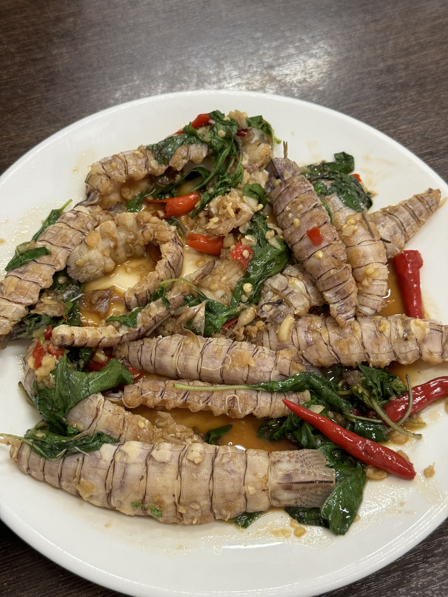 十分美味的皮皮虾,很辣!