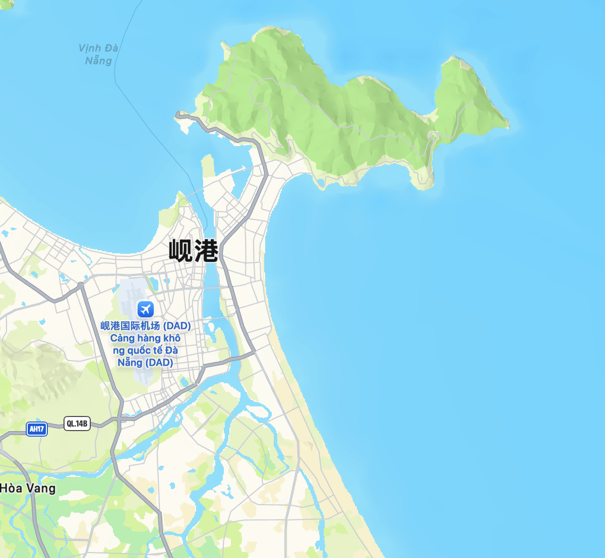 岘港