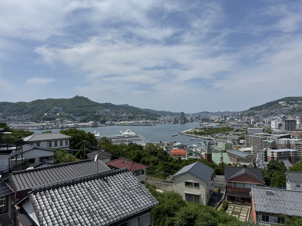 从这个角度看长崎还不小